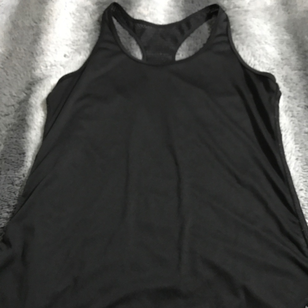 Black Racerback Athletic Top